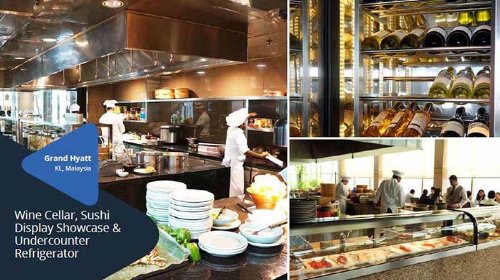 Wine Cellar, Sush Display Showcase & Undercounter Refrigerator